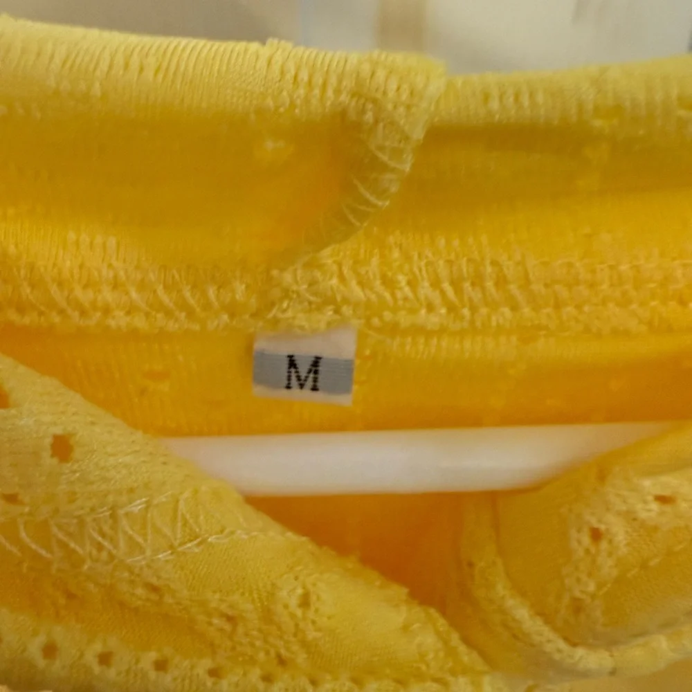 Yellow Button-Up Knit Sweater - Picture 5 of 5